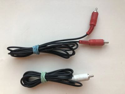 Лот: 25415372. Фото: 1. Кабель RCA - RCA ~1.6 м. Шнуры, кабели, разъёмы