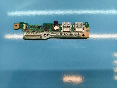 Лот: 23275442. Фото: 1. Плата с разъемами USB, Audio 90NB0N10-R10010... Платы расширения, контроллеры, доп. порты