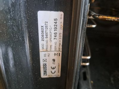 Лот: 21581367. Фото: 1. Духовой шкаф Zanussi ZOB 362 X. Плиты, духовые шкафы, варочные поверхности