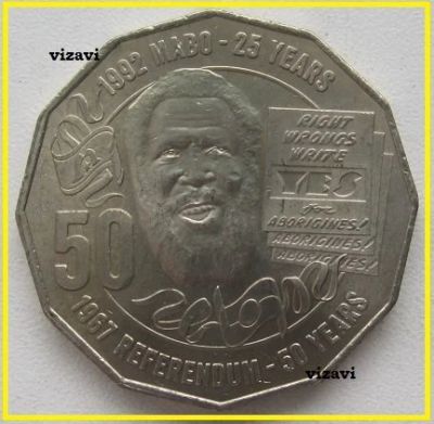 Лот: 16969664. Фото: 1. Австралия 50 центов 2017. Гордость... Австралия и Океания