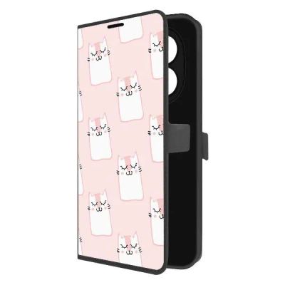 Лот: 25380526. Фото: 1. Чехол Krutoff Eco Book "Котики... Чехлы, бамперы