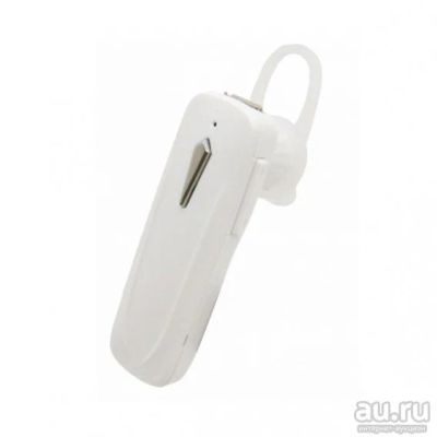 Лот: 18166864. Фото: 1. Bluetooth моно-гарнитура G27 белая. Наушники, гарнитуры