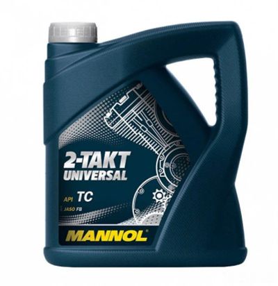 Лот: 14492595. Фото: 1. MANNOL 2-ТAKT UNIVERSAL (4л... Масла, жидкости