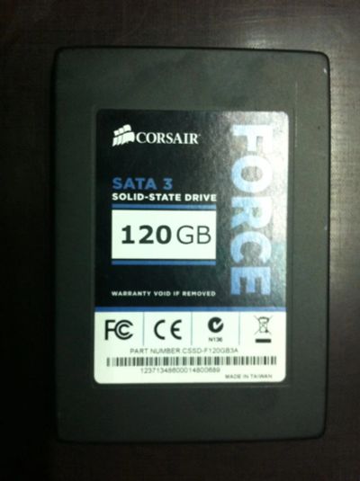 Лот: 6936059. Фото: 1. Corsar forse 120 gb. SSD-накопители