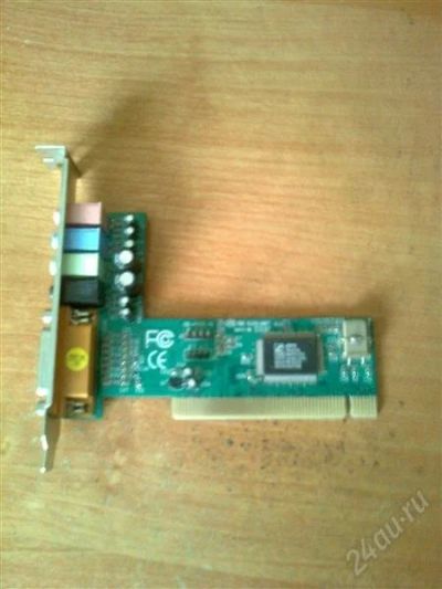 Лот: 1355300. Фото: 1. Какая-то звуковушка. Звуковые карты