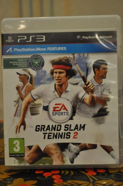 Лот: 4629341. Фото: 1. Grand Slam Tennis 2 PS3 PS Move. Игры для консолей