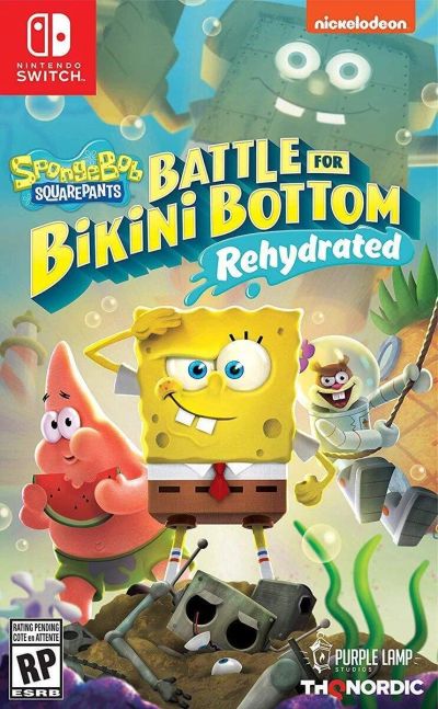 Лот: 17277860. Фото: 1. Nintendo Switch SpongeBob (губка... Игры для консолей