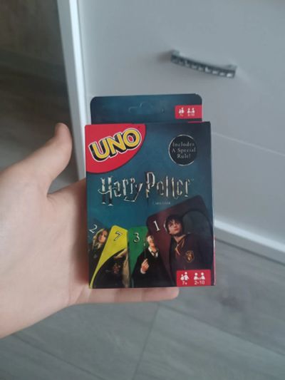 Лот: 24698387. Фото: 1. Настольная игра UNO Harry Potter... Настольные игры, карты