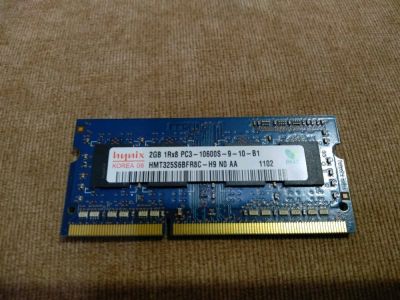 Лот: 12884752. Фото: 1. Hynix DDR3 SO-DIMM 2Гб. Оперативная память