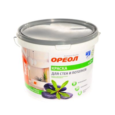 Лот: 24077010. Фото: 1. Краска воднодисперсионная, Ореол... Краски, лаки, растворитель