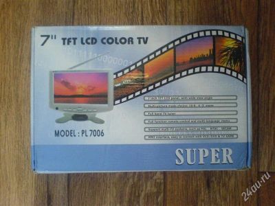 Лот: 2693461. Фото: 1. автомобильный телевизор super. Мониторы, DVD