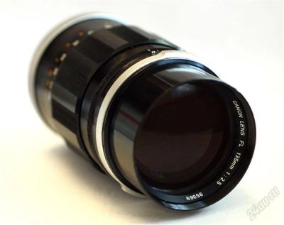 Лот: 2621909. Фото: 1. Светосильный canon fl 135mm 2... Объективы