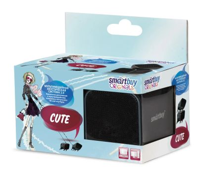 Лот: 19091583. Фото: 1. Колонки SmartBuy Cute 6Вт USB... Активные акустические системы