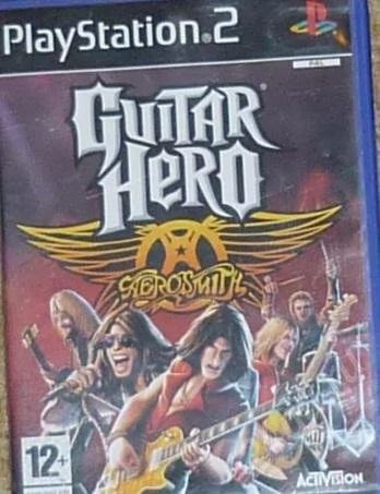 Лот: 496977. Фото: 1. Ps2 Гитара Аэросмит беспроводная... Игровые приставки, консоли