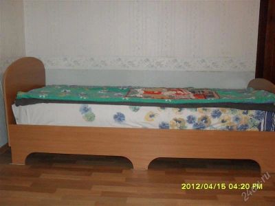 Лот: 1751352. Фото: 1. Кровать+ матрас. Кровати