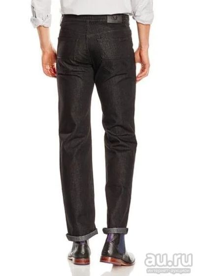 Лот: 8838343. Фото: 1. Мужские прямые Stretch джинсы... Брюки, джинсы, шорты
