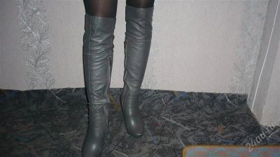 Лот: 1385295. Фото: 1. ботфорты кожа. Другое (женская обувь)