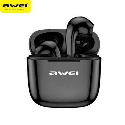 Лот: 22146887. Фото: 1. %%%BT TWS ГАРНИТУРА AWEI T26 BLACK. Наушники, гарнитуры