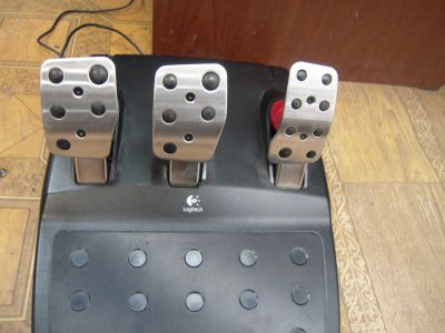 Лот: 4585440. Фото: 1. Руль Logitech G27 (Рулевое колесо... Рули, джойстики