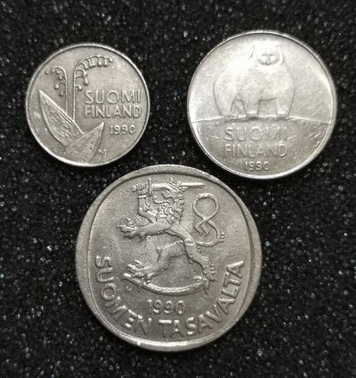 Лот: 22375539. Фото: 1. Лот монет Финляндии. Европа