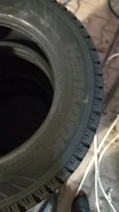 Лот: 14845870. Фото: 1. R15 195-65 Hankook Winter I-Pike... Шины