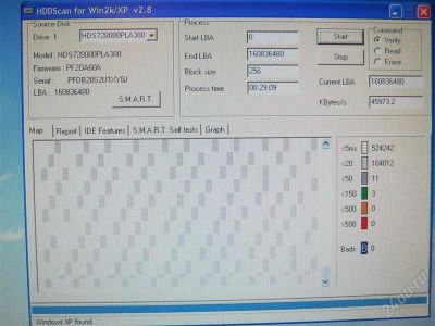 Лот: 2290303. Фото: 1. HDD HITACHI 80 GB. Жёсткие диски (HDD)