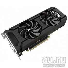Лот: 13717950. Фото: 1. Palit Gtx 1060 6gb dual. Видеокарты