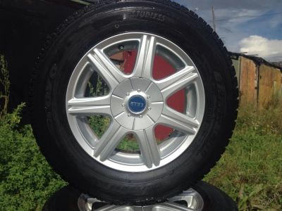 Лот: 5694105. Фото: 1. Зима на Литье FEID 175/70R14 5... Шины на дисках