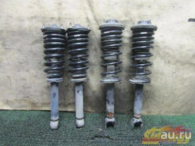 Лот: 10471006. Фото: 1. Стойки + RS-R пружины Soarer JZZ30... Ходовая, подвеска, рулевое управление