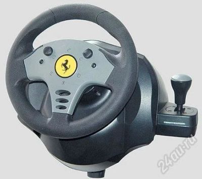 Лот: 2190319. Фото: 1. игровой руль force feedback racing... Рули, джойстики