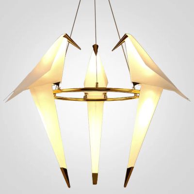Лот: 21373252. Фото: 1. Люстра Origami Bird Chandelier... Люстры, потолочные и подвесные светильники