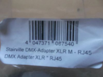 Лот: 5198552. Фото: 1. Кабель-адаптер Stairville DMX-Adapter... Световое оборудование