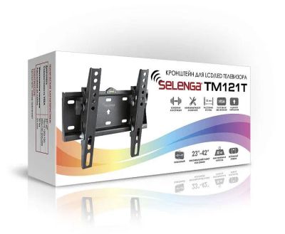 Лот: 22380875. Фото: 1. Кронштейн для ТВ Selenga TM-121T... Кронштейны, стойки, подставки
