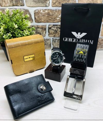 Лот: 16768479. Фото: 1. Набор мужской Armani. Подарочная упаковка