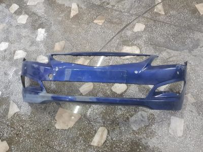 Лот: 10799899. Фото: 1. Бампер передний для Hyundai Solaris... Кузов