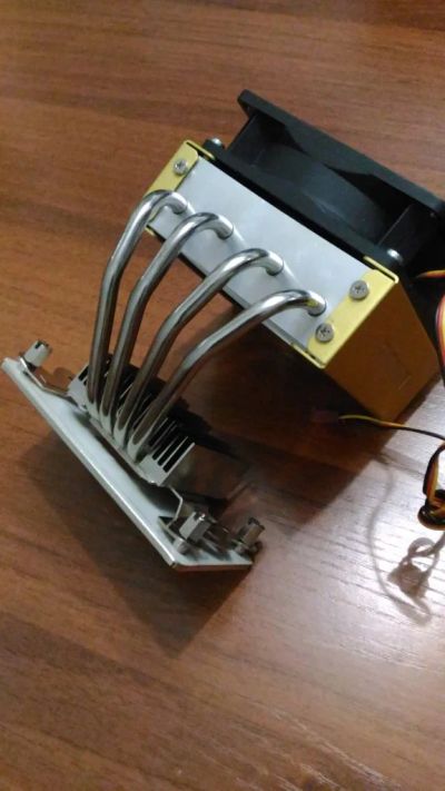 Лот: 12654408. Фото: 1. CPU Cooler GlacialTech (Al, 4... Системы охлаждения