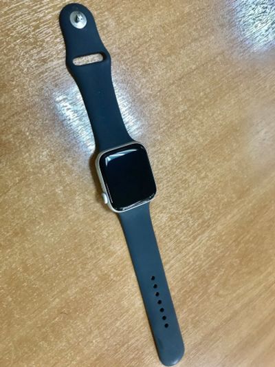 Лот: 16434891. Фото: 1. Apple Watch 5 44 mm Silver. Смарт-часы, фитнес-браслеты, аксессуары