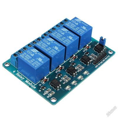 Лот: 5607805. Фото: 1. 5V четырёх 4 4х канальный релейный... Реле, тумблеры, переключатели