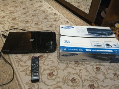 Лот: 13933686. Фото: 1. 3D Blu-ray-плеер Samsung bd-f5500... DVD, Blu-Ray плееры