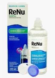 Лот: 7641881. Фото: 1. Универсальный раствор ReNu MultiPlus... Аксессуары, средства по уходу
