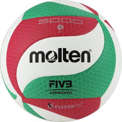 Лот: 22362410. Фото: 1. Мяч волейбольный Molten V5M5000... Мячи, ракетки, шайбы, клюшки