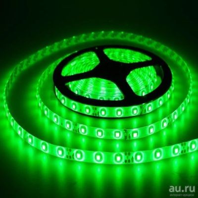 Лот: 8959926. Фото: 1. LED Светодиодная лента Green 5... Светодиодная подсветка