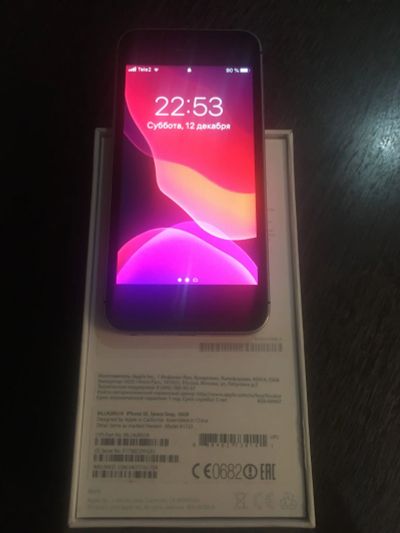 Лот: 16974592. Фото: 1. Продам iPhone SE, 16GB, Space... Смартфоны