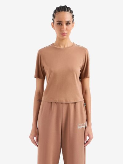 Лот: 24610274. Фото: 1. Футболка женская EA7 T-Shirt... Другое (спортивная одежда)