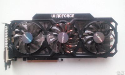 Лот: 12783025. Фото: 1. Видеокарта GTX 760 4gb. Видеокарты