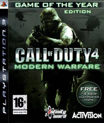 Лот: 7706337. Фото: 1. Call of Duty 4: Modern Warfare... Игры для консолей