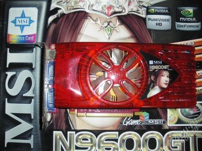 Лот: 1470663. Фото: 1. 9600GT MSI возможен обмен. Видеокарты
