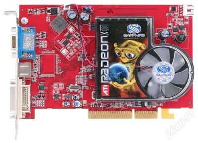 Лот: 156761. Фото: 1. Sapphire Radeon X1300 256Mb AGP... Видеокарты