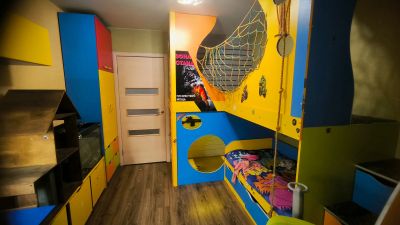 Лот: 23685089. Фото: 1. Мебель в детскую с двухярусной... Комплекты детской мебели