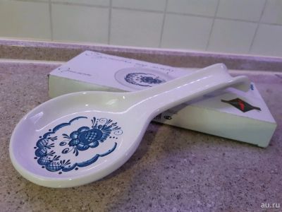 Лот: 12984339. Фото: 1. Подставка под ложку XL. НОВАЯ. Предметы сервировки